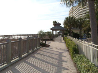 Walkway at The Beach Club