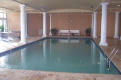 Indoor pool at The Beach Club